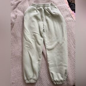Women's Comfrt Mint Green Joggers